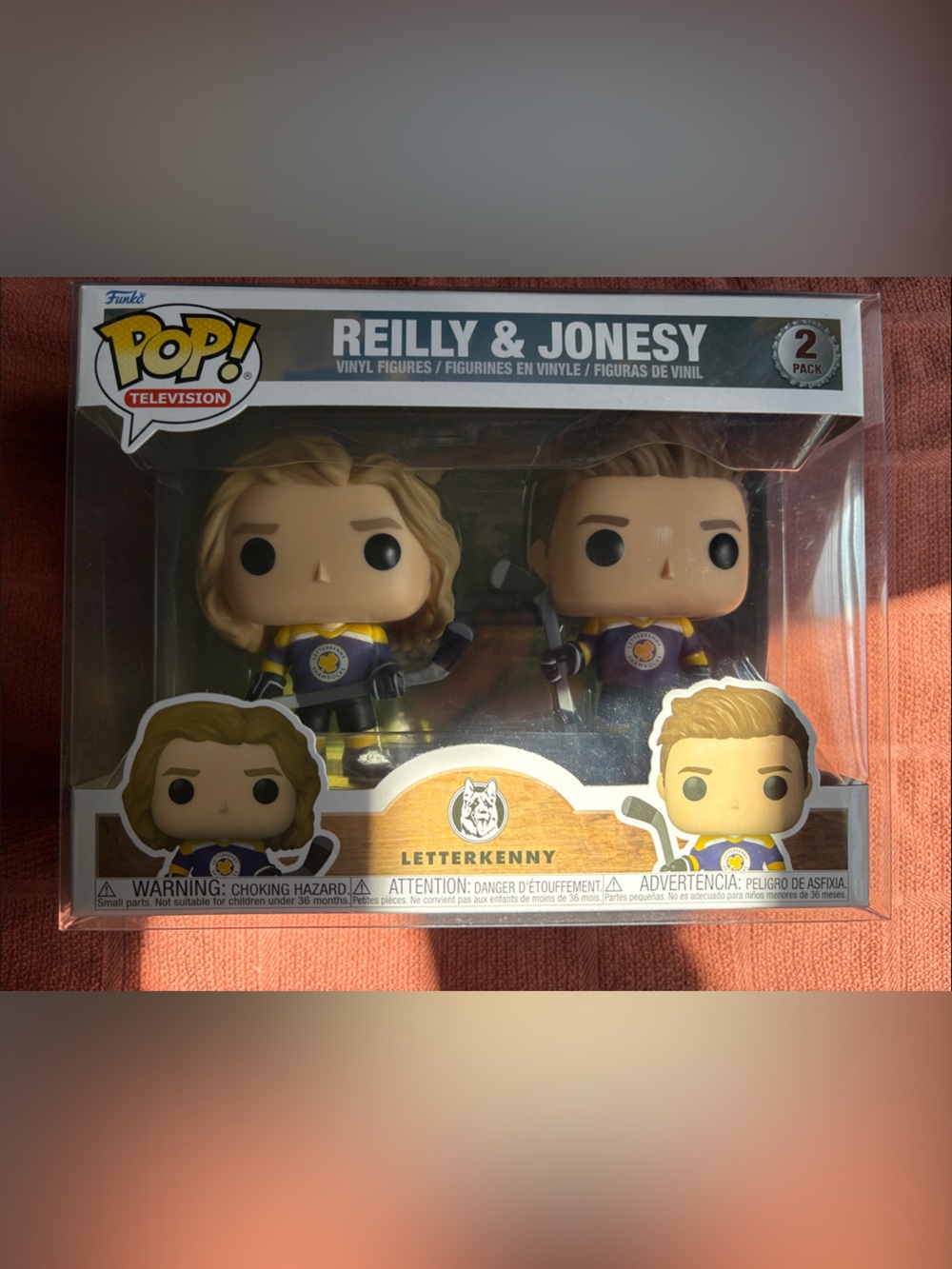 Funko Reilly & Jonesy 2-Pack - Purple and Yellow